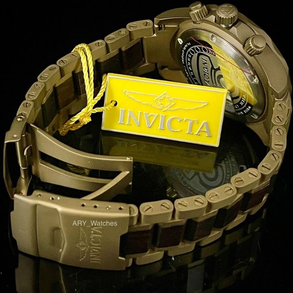 NEW Invicta Pro Diver 47MM Brown Dial Swiss Quartz Bracelet Watch - Picture 8 of 11